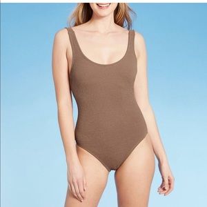 Target Ribbed Kona Sol One-Piece Swimsuit
